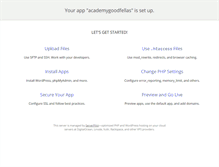 Tablet Screenshot of dnaforhealth.com